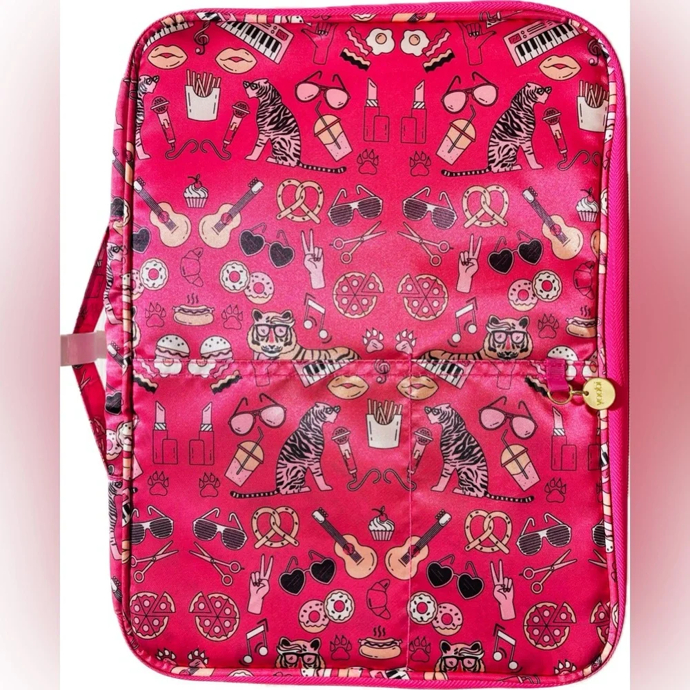 COPY - Yoobi Satin Document Organizer/Laptop Cover with Fun Print